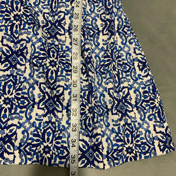 🌟 Milly for Design Nation Blue A Line Dress EUC Sz 4 - Picture 3 of 6
